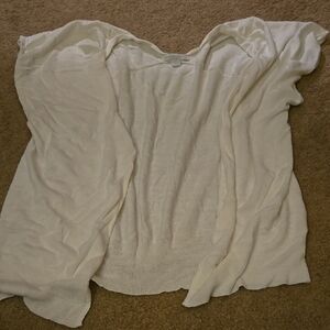 Elegant White Women's cover up